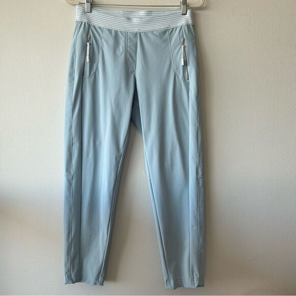 Raffaello Rossi Natina Sports pants in light blue - Picture 1 of 15